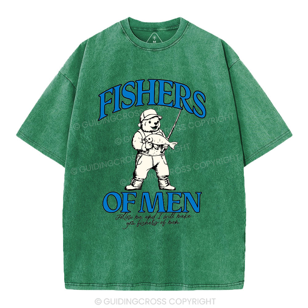 Fisher Of Men Christian Washed T-Shirt