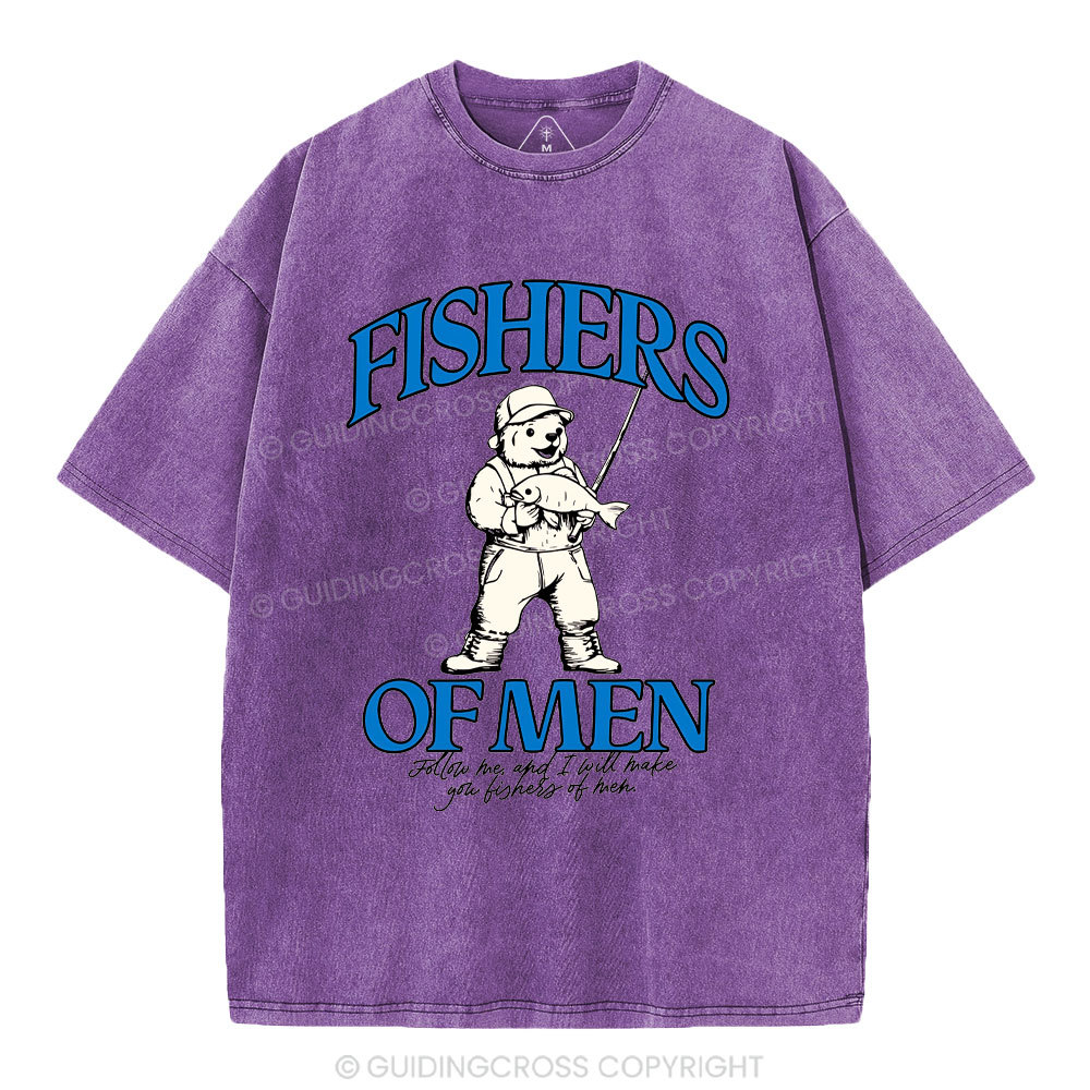 Fisher Of Men Christian Washed T-Shirt