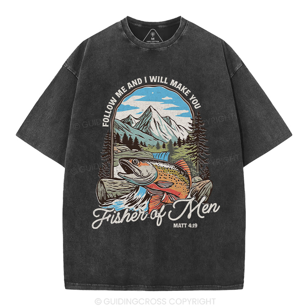 Fisher Of Men Christian Washed T-Shirt