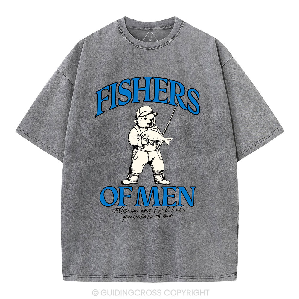 Fisher Of Men Christian Washed T-Shirt