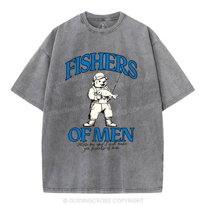 Fisher Of Men Christian Washed T-Shirt
