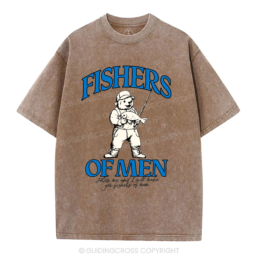 Fisher Of Men Christian Washed T-Shirt
