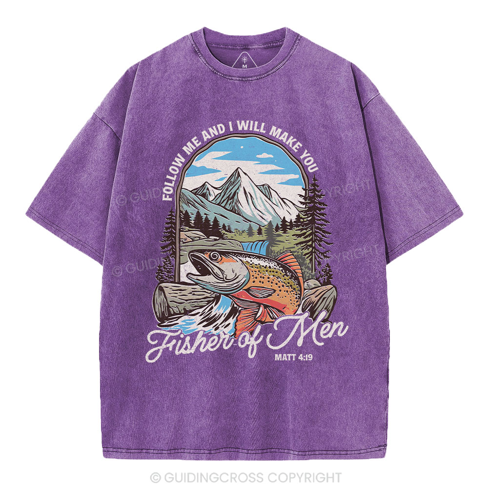 Fisher Of Men Christian Washed T-Shirt