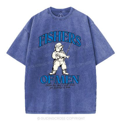 Fisher Of Men Christian Washed T-Shirt