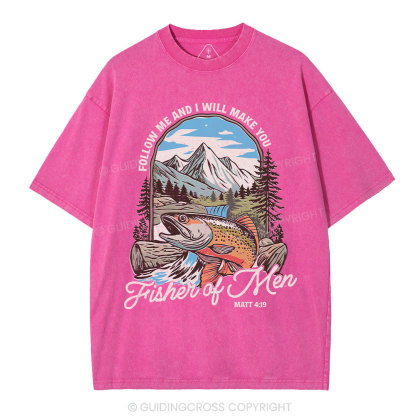 Fisher Of Men Christian Washed T-Shirt