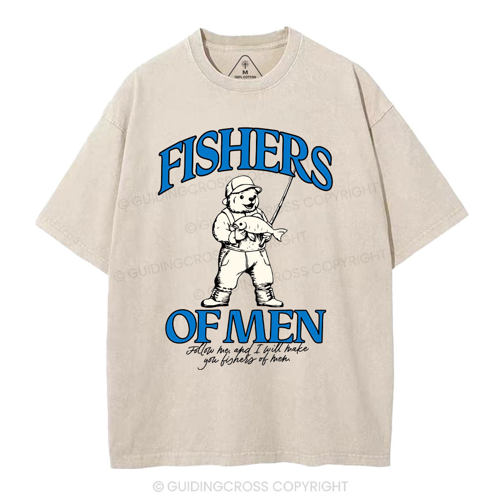 Fisher Of Men Christian Washed T-Shirt