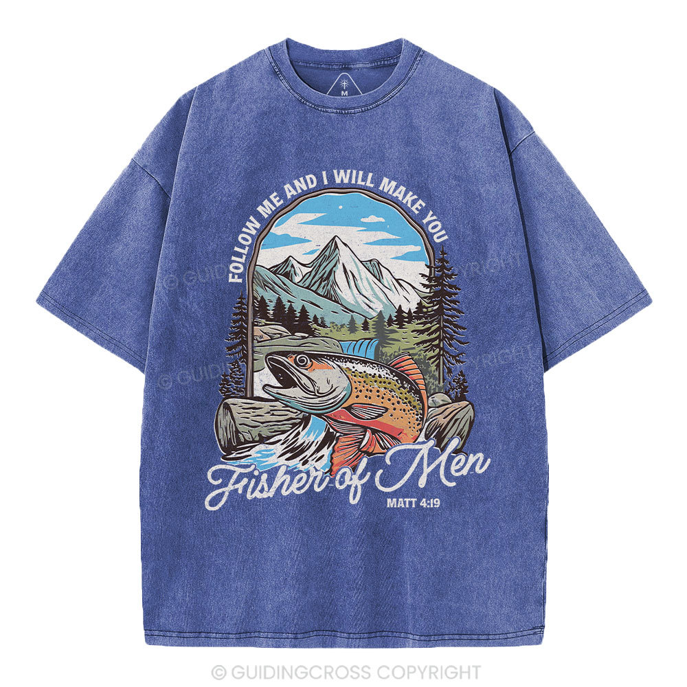 Fisher Of Men Christian Washed T-Shirt
