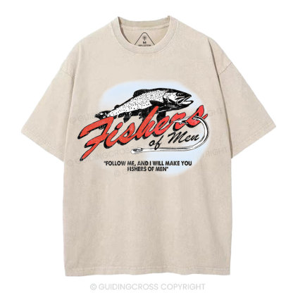 Fisher Of Men Christian Washed T-Shirt