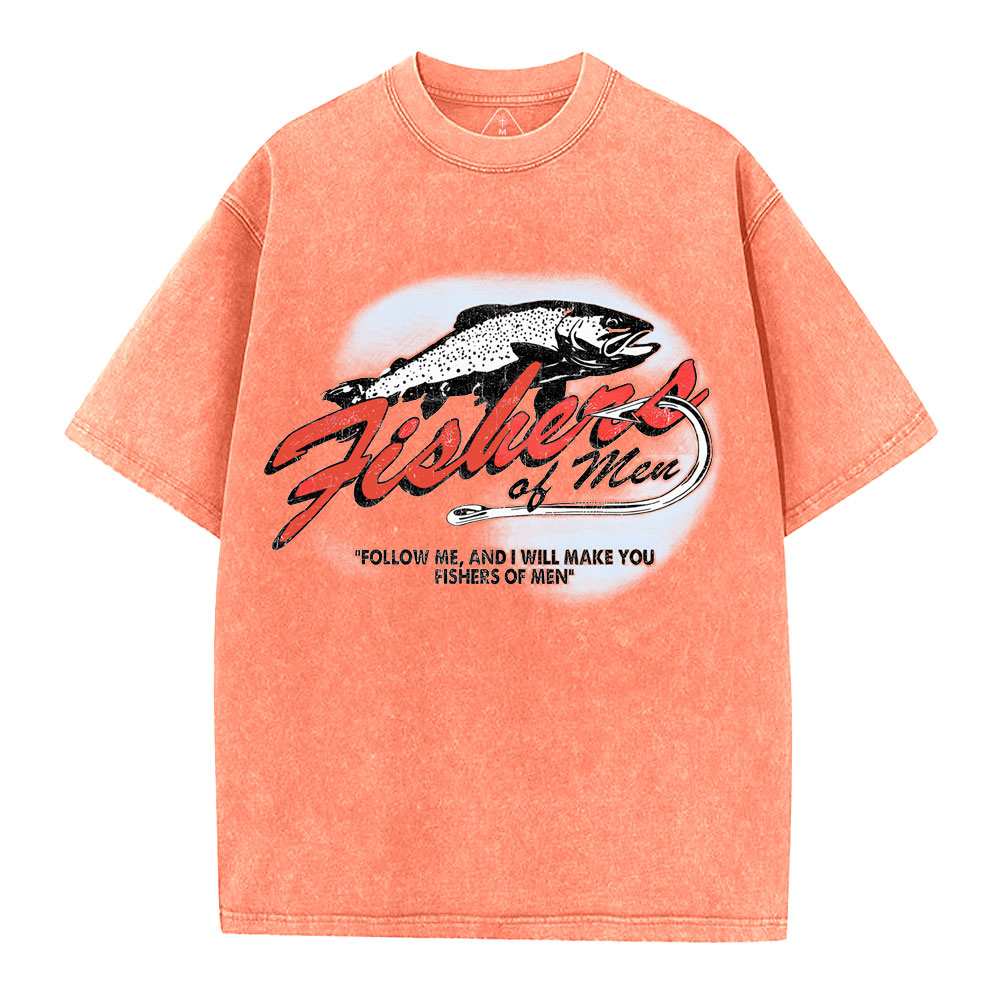 Fisher Of Men Christian Washed T-Shirt