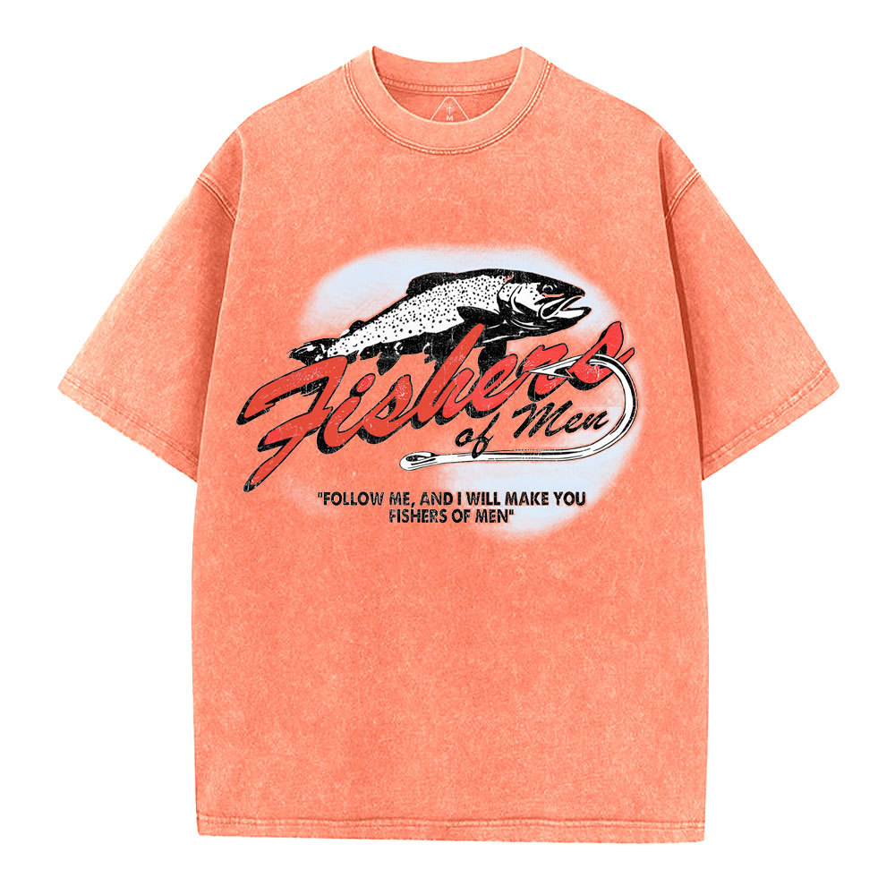 Fisher Of Men Christian Washed T-Shirt