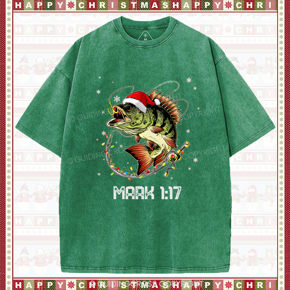 Fishermen Christian Washed T-Shirt