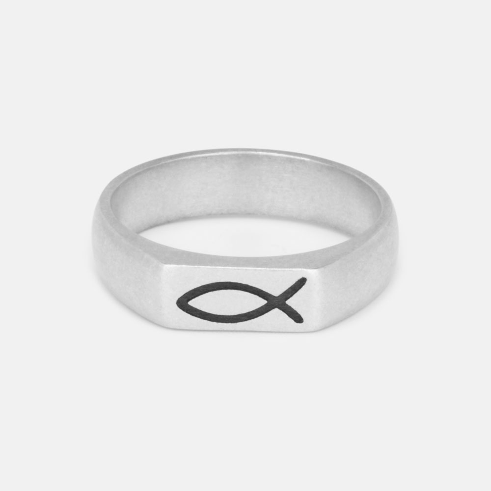 Fishers Of Man Christian 925 Sterling Silver Ring