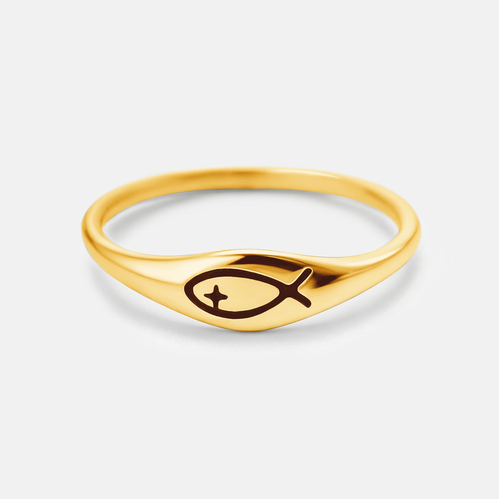 Fishers Of Man Christian 925 Sterling Silver Ring