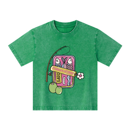 Fishers Of Man Christian Kid Washed T-Shirt