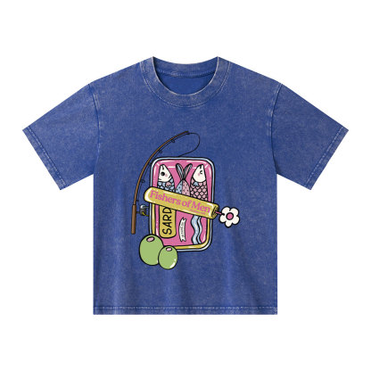 Fishers Of Man Christian Kid Washed T-Shirt