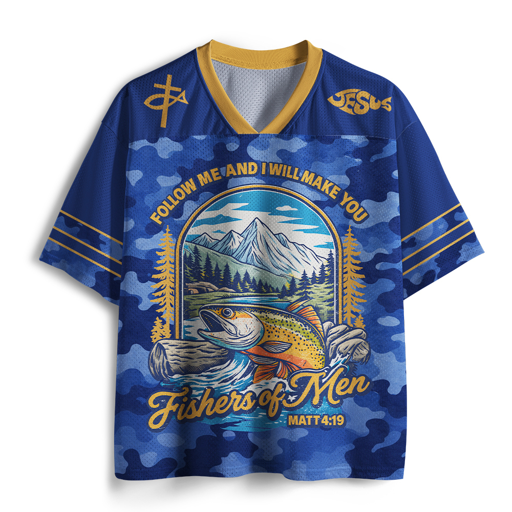 Fishers Of Man Christian Mesh Jersey