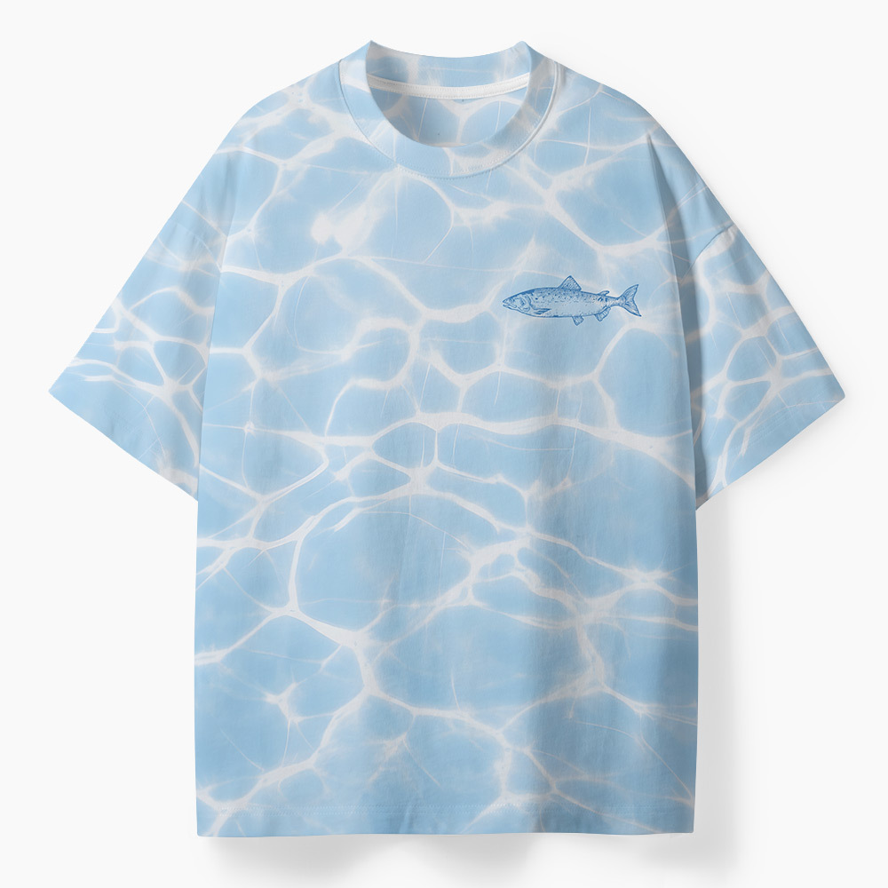 Fishers Of Man Oversized All-Over Print Christian T-Shirt