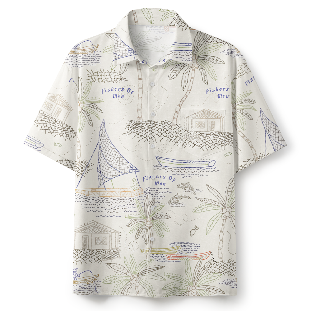 Fishers Of Men Christian Hawaiian Shirt 