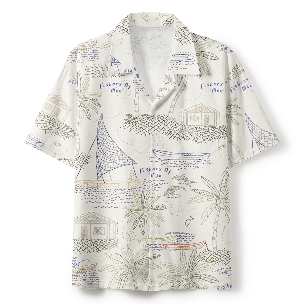 Fishers Of Men Christian Hawaiian Shirt 