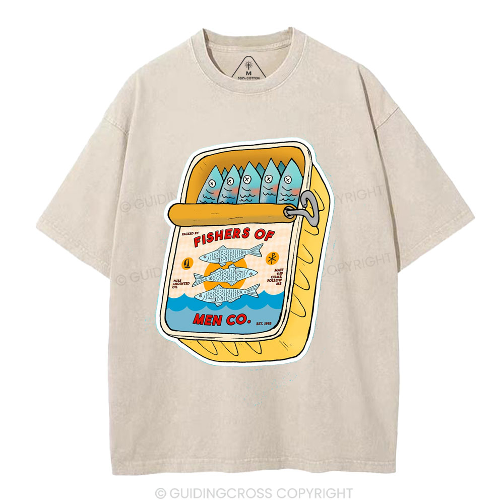 Fishers Of Men Christian Washed T-Shirt