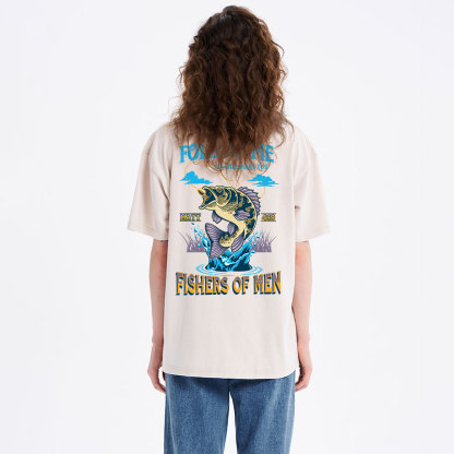 Fishers Of Men Christian Washed T-Shirt