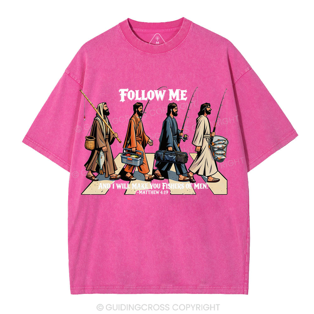 Fishers Of Men Christian Washed T-Shirt