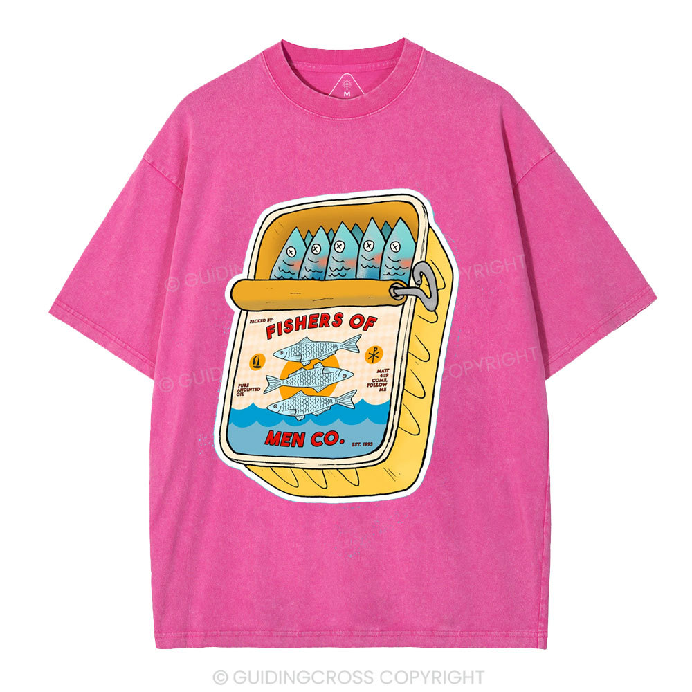 Fishers Of Men Christian Washed T-Shirt