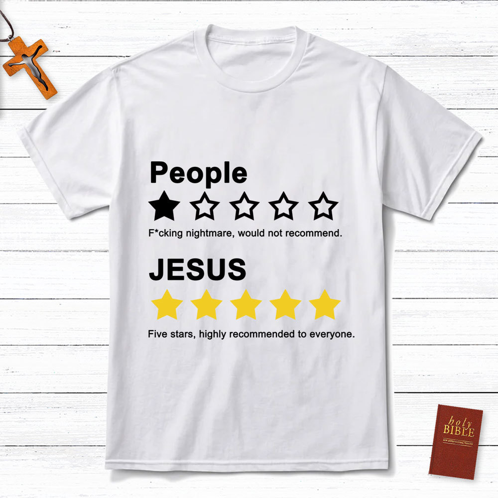 Five Stars Jesus T-Shirt