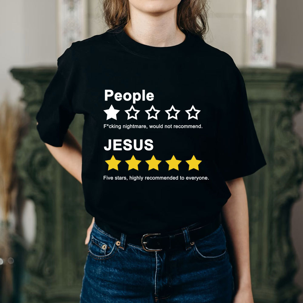 Five Stars Jesus T-Shirt