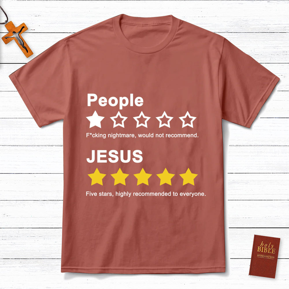 Five Stars Jesus T-Shirt