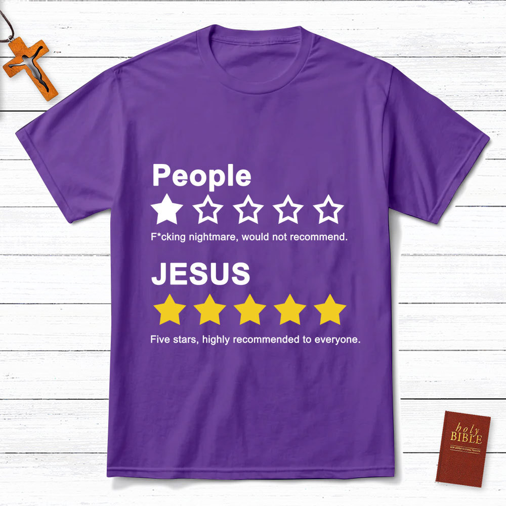 Five Stars Jesus T-Shirt