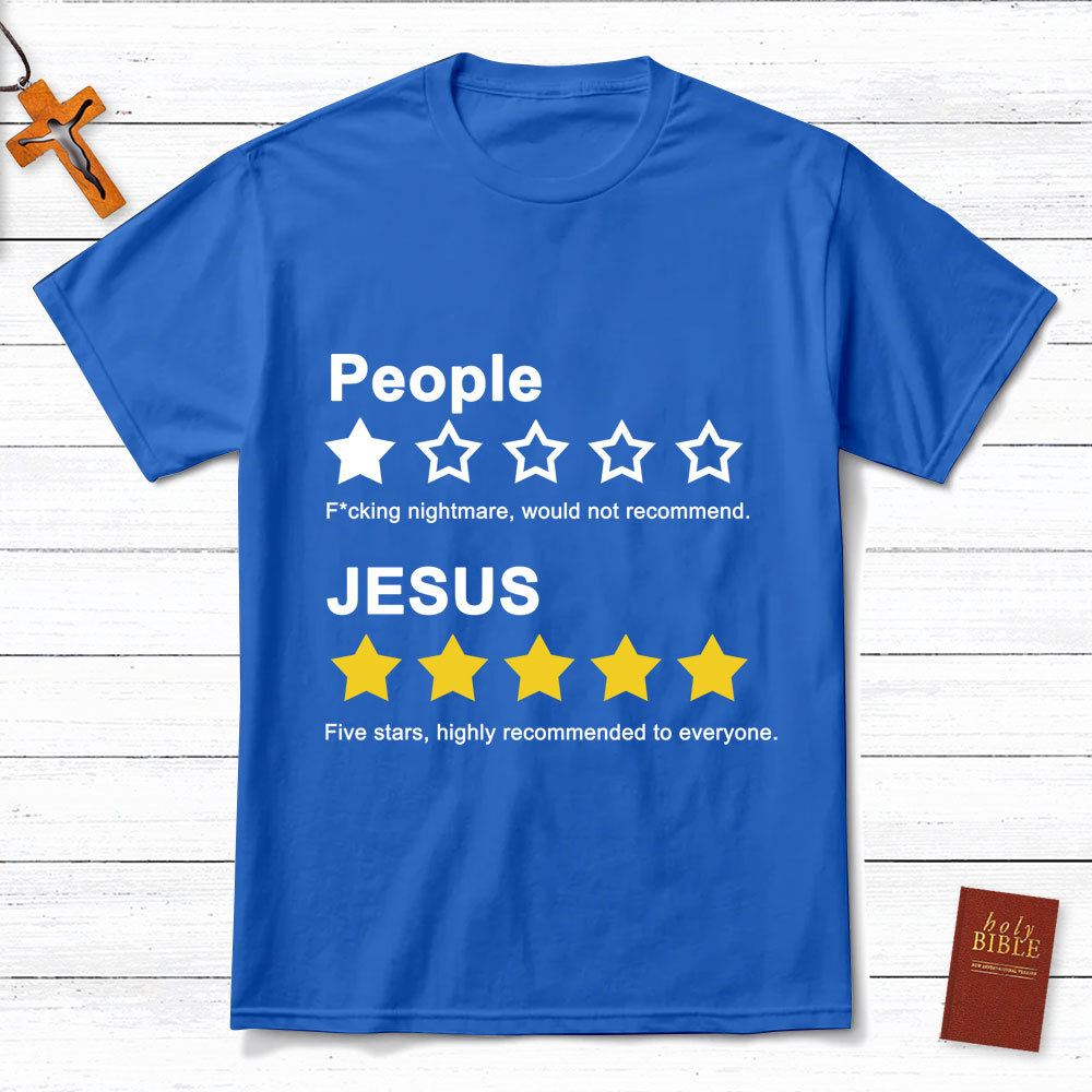 Five Stars Jesus T-Shirt