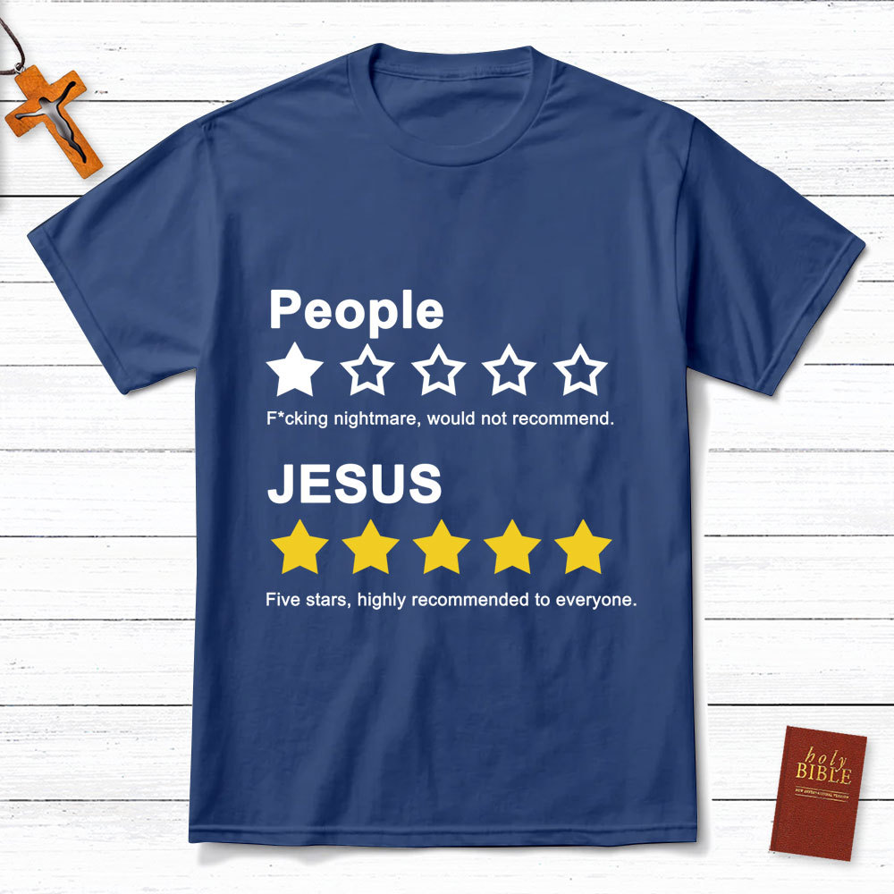 Five Stars Jesus T-Shirt