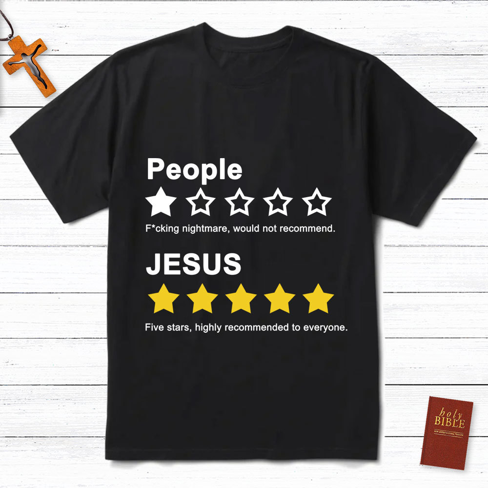Five Stars Jesus T-Shirt