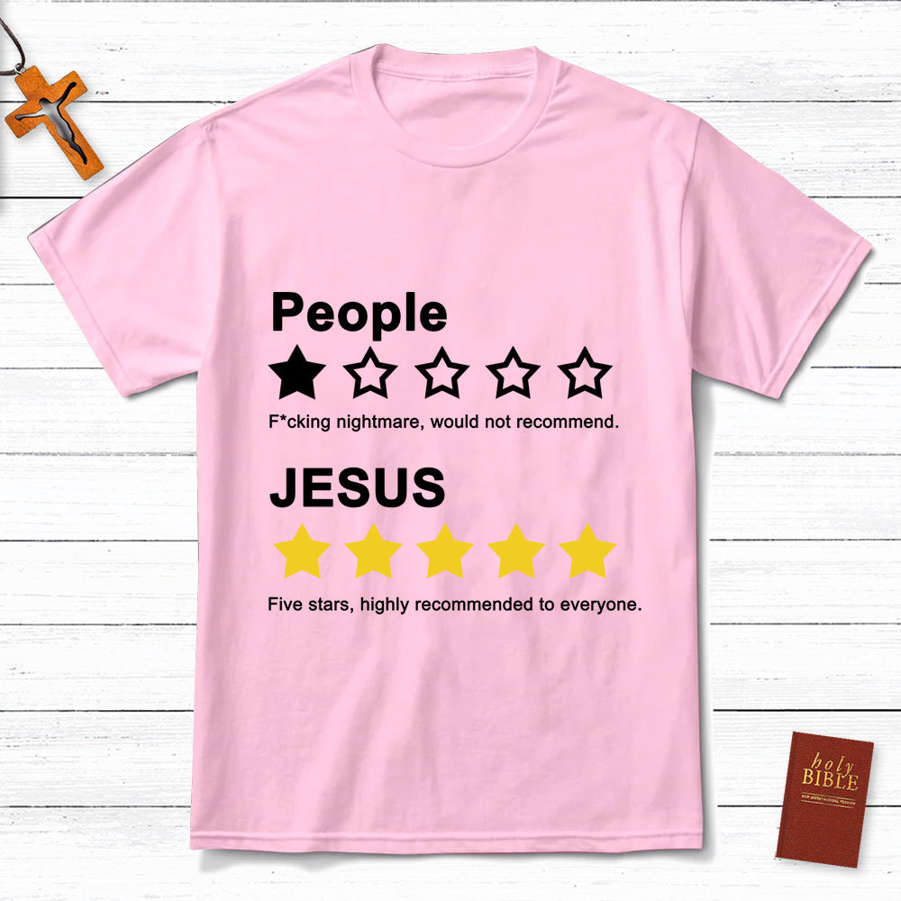 Five Stars Jesus T-Shirt