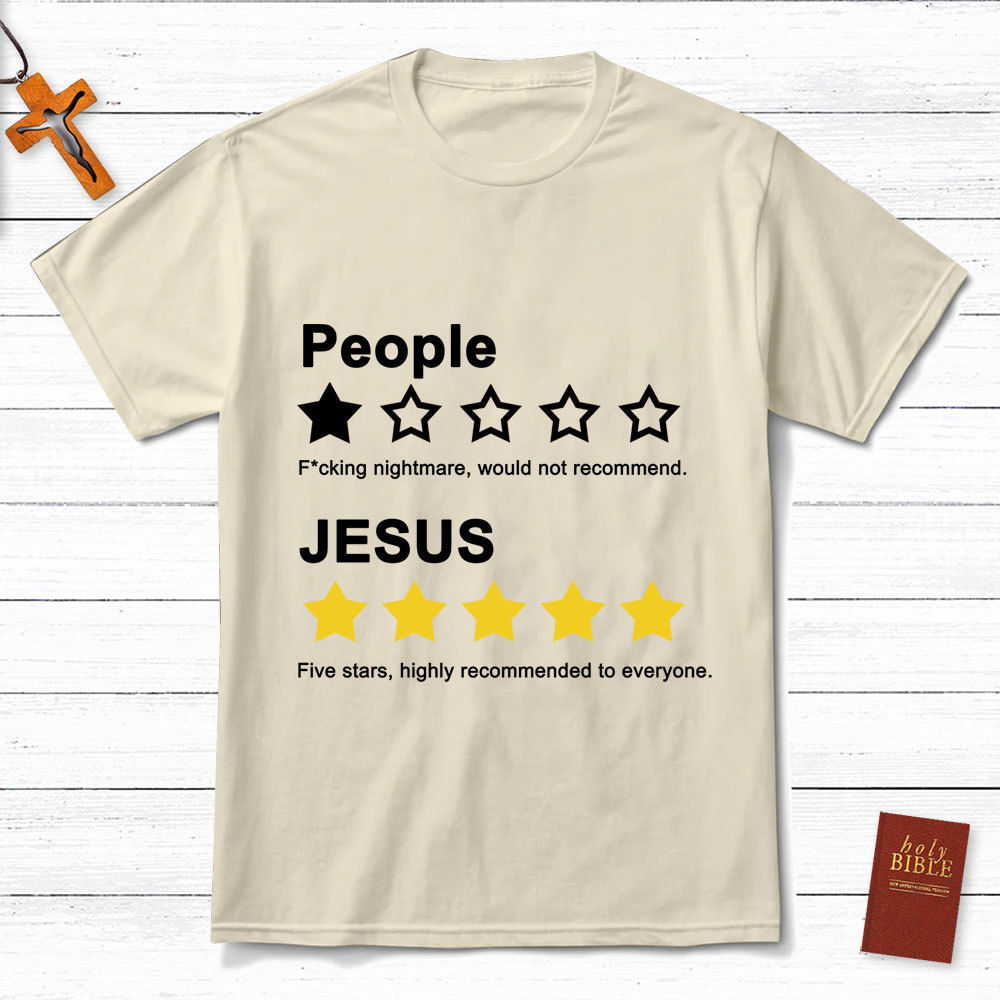 Five Stars Jesus T-Shirt