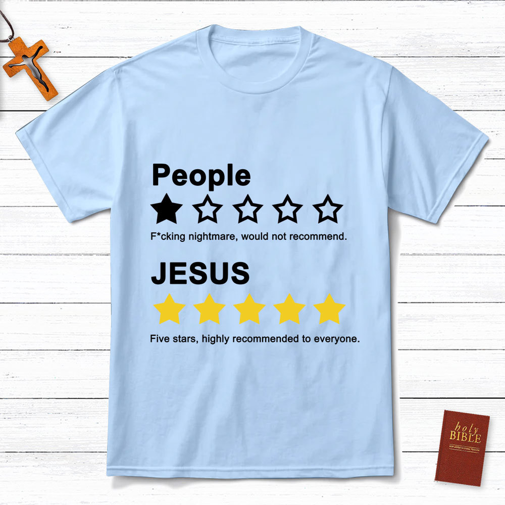 Five Stars Jesus T-Shirt