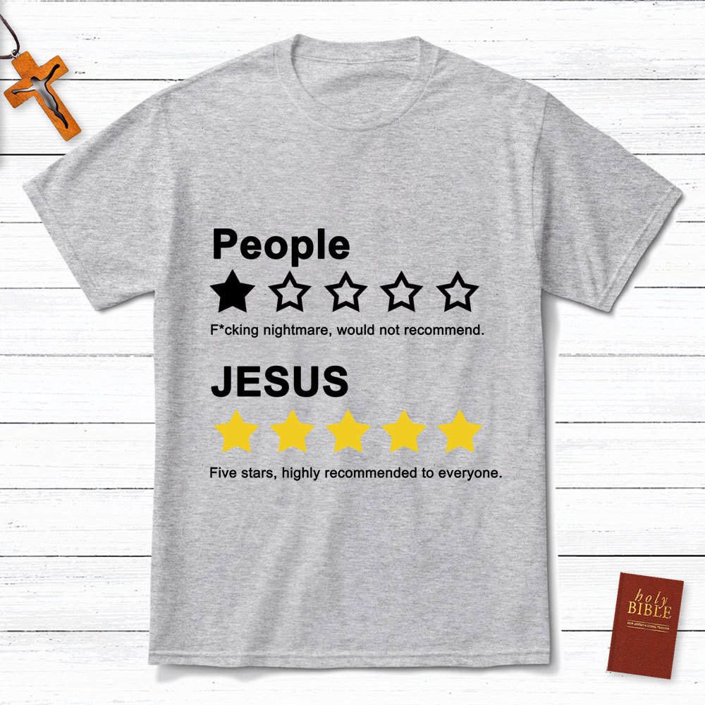 Five Stars Jesus T-Shirt