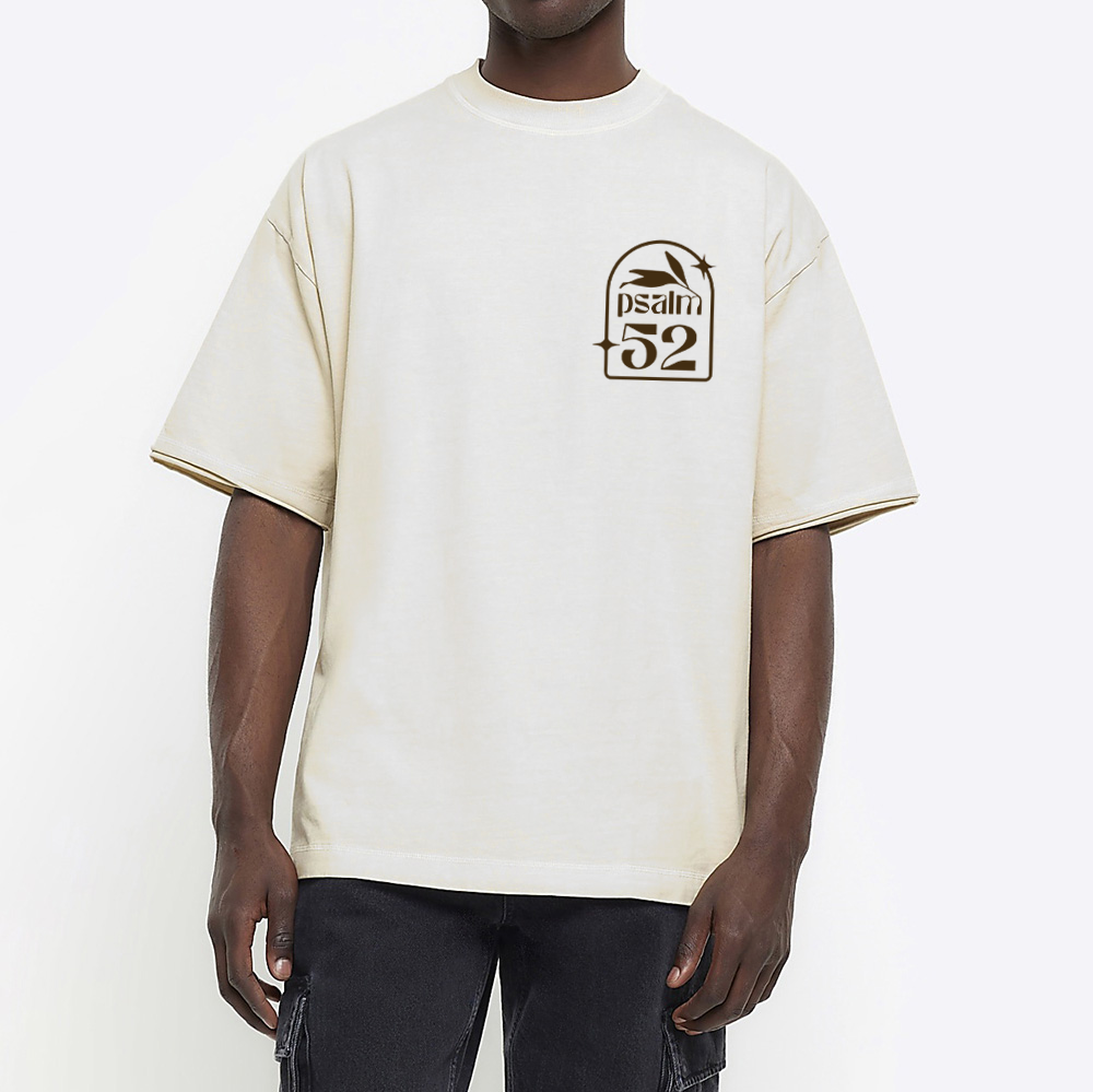 Flourishing In The House Of God Christian Washed T-Shirt