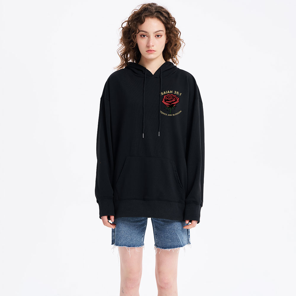 Flowers Grow In The Valley Christian Classic Christian Hoodie