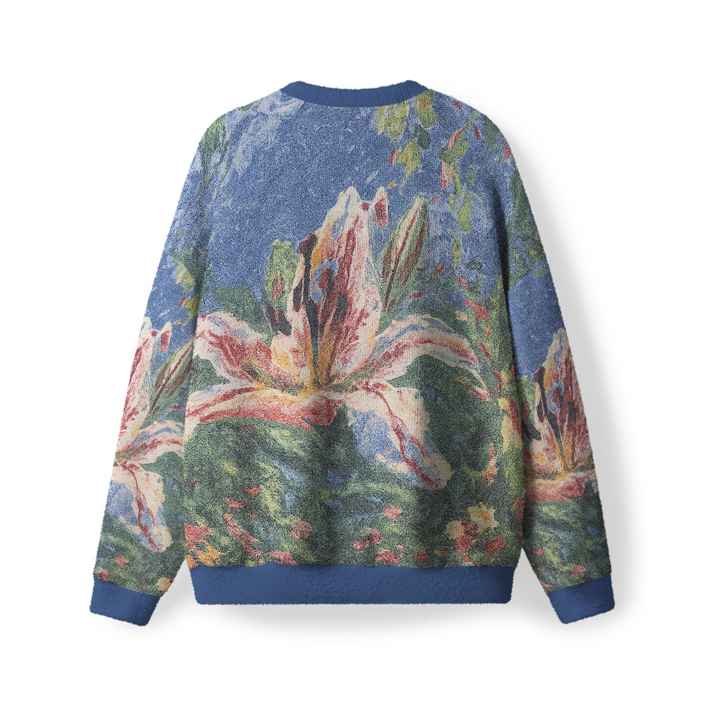 Flowers Grow In The Valley Christian Lightweight Sweater