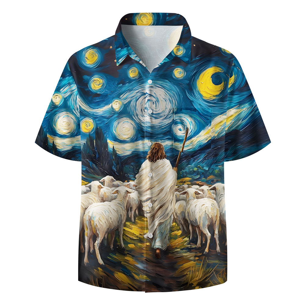 Follow Jesus Christian Hawaiian Shirt 