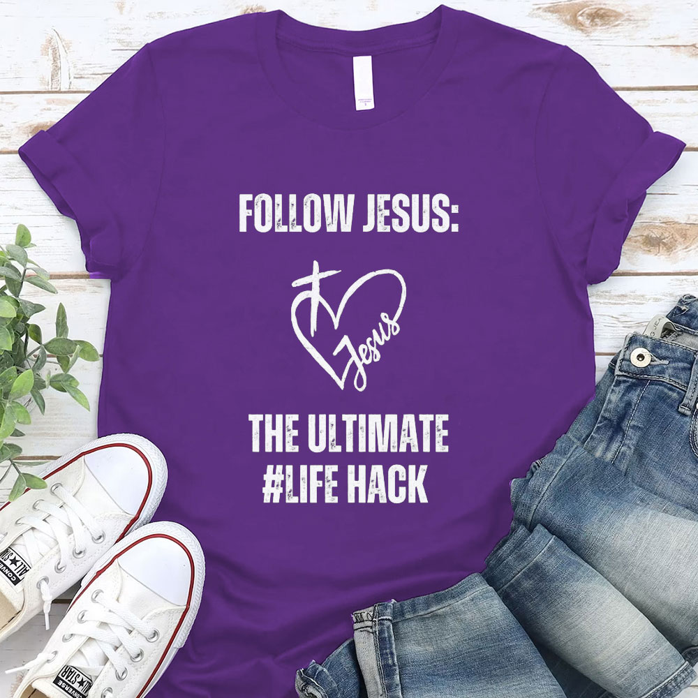 Follow Jesus Christian T-Shirt