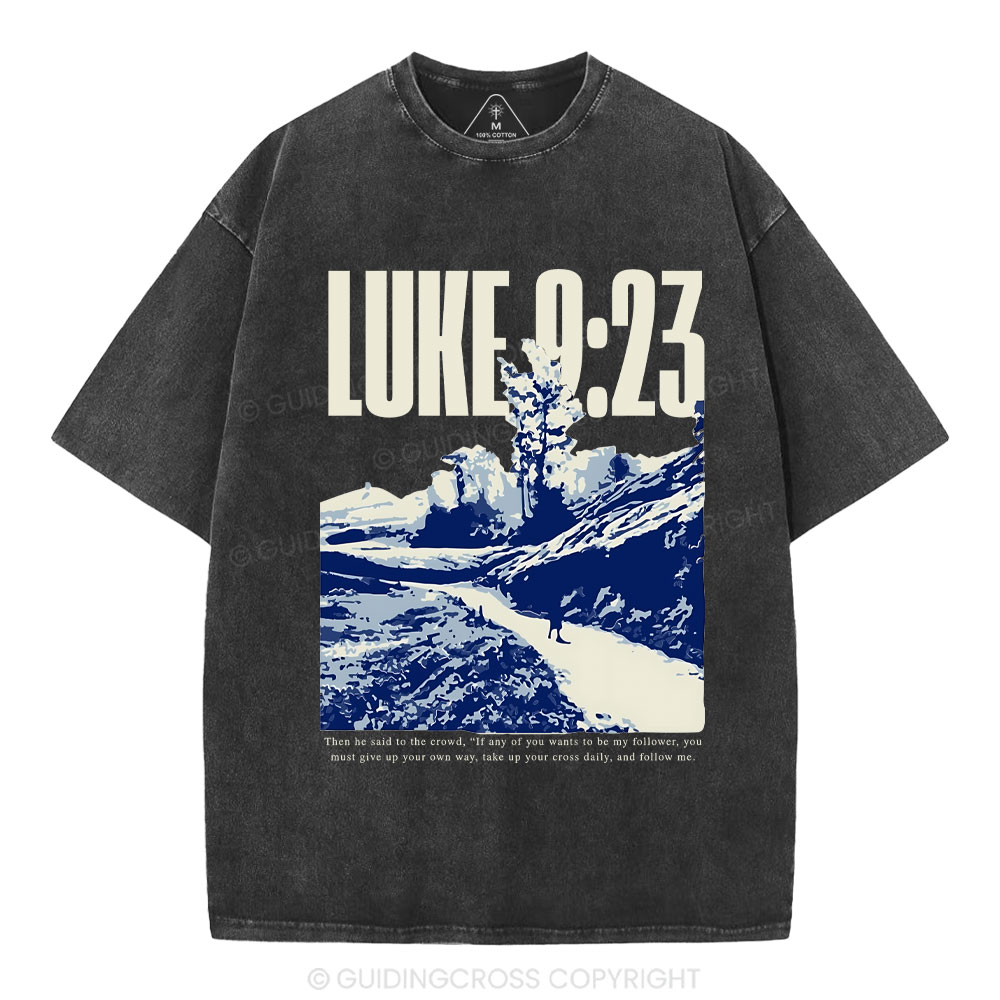 Follow Jesus Christian Washed T-Shirt