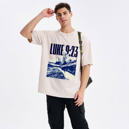Follow Jesus Christian Washed T-Shirt