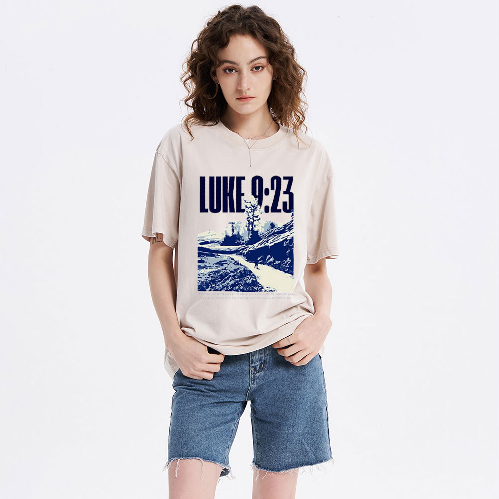 Follow Jesus Christian Washed T-Shirt