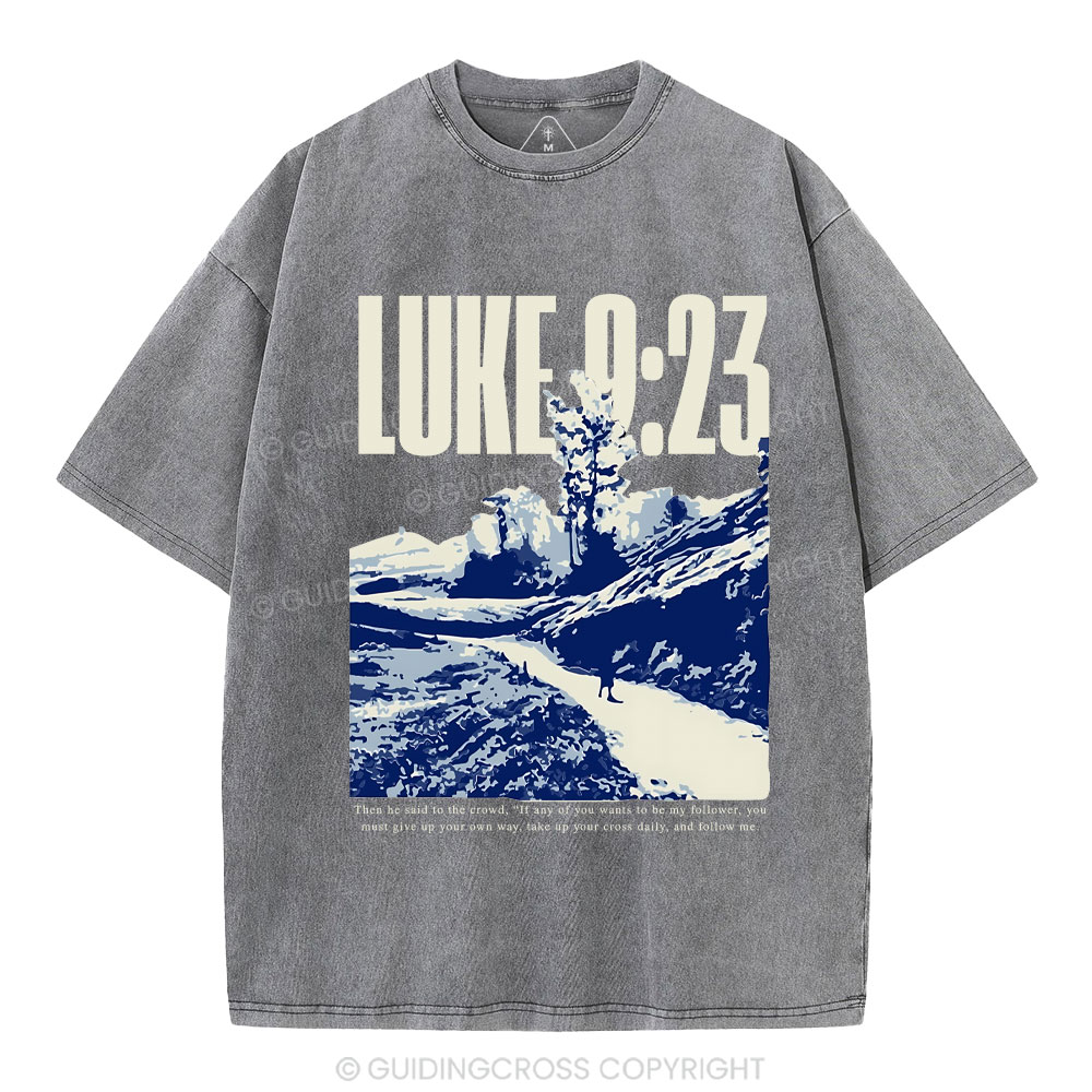 Follow Jesus Christian Washed T-Shirt