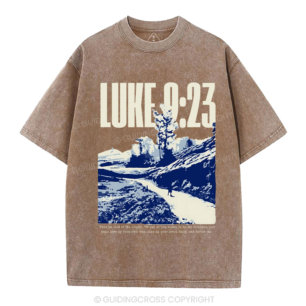 Follow Jesus Christian Washed T-Shirt