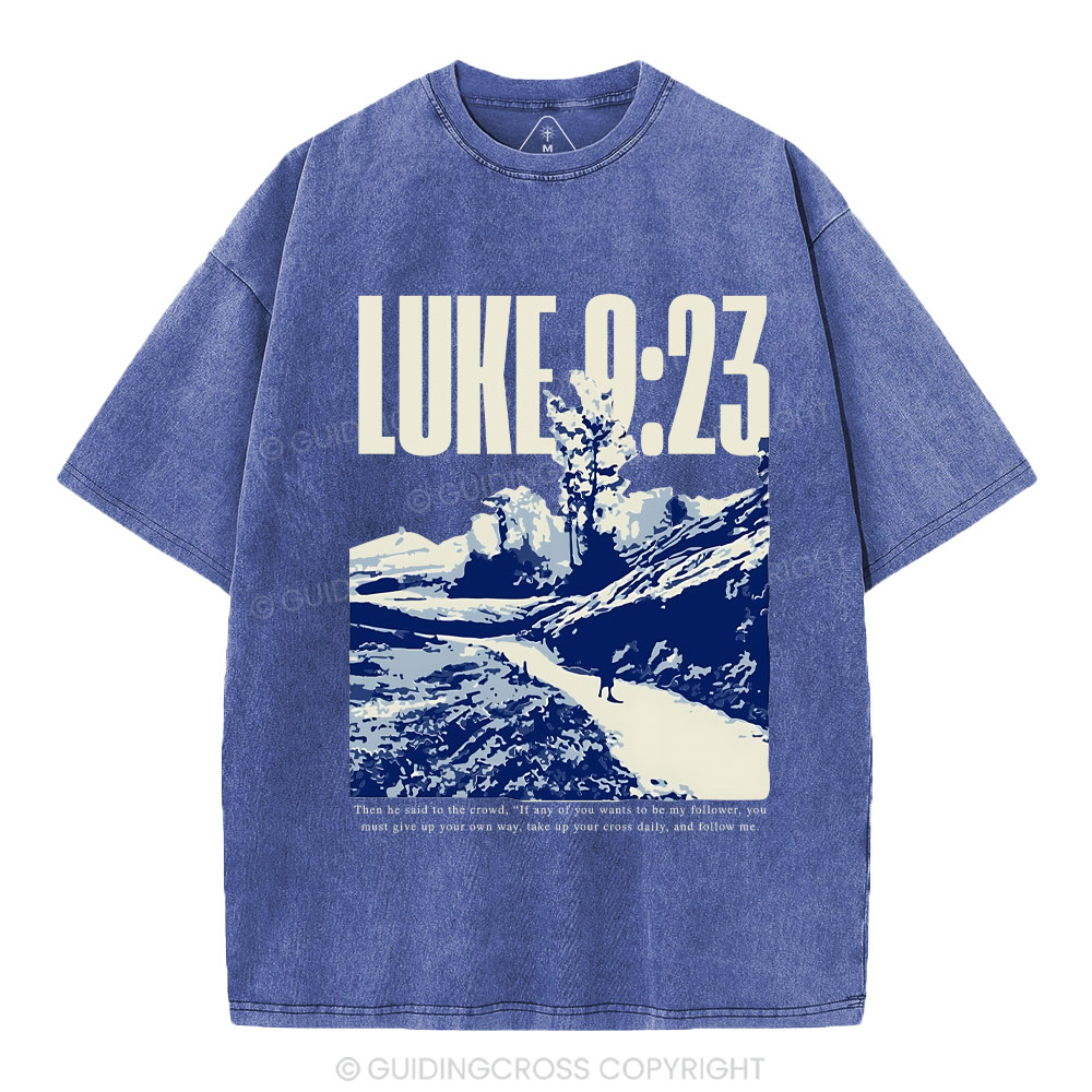 Follow Jesus Christian Washed T-Shirt