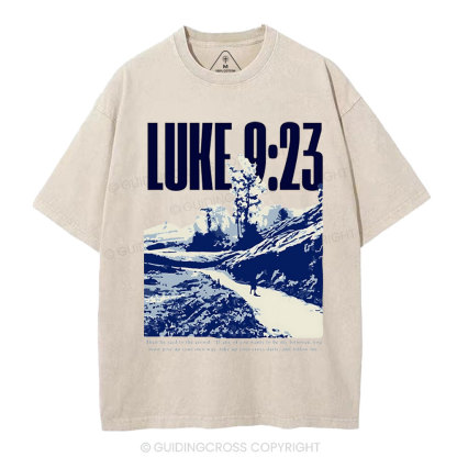 Follow Jesus Christian Washed T-Shirt